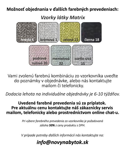 Rohová sedačka U Cedar (P)