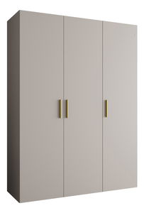 Dulap de haine 150 cm Borry 1 (Cașmir + Auriu)