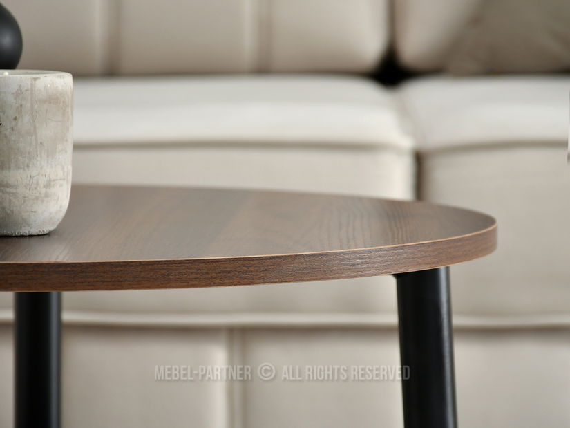 Konferenčný stolík Randolf S (orech + čierna)