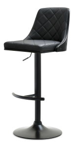 Stolica Haire (crno drvo + crna)