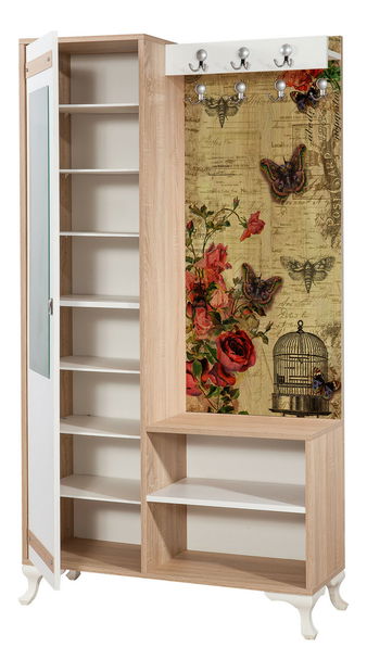 Mobilier hol Ivonne 734 (Stejar sonoma)