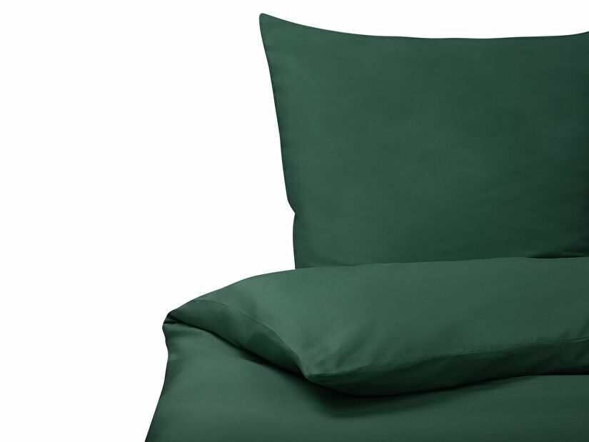 Lenjerie pat 200 x 220 cm Hunter (verde) (complet cu fețe de pernă)