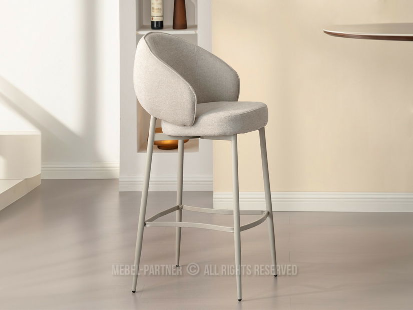 Scaun bar Ravelianto (bej + gri)