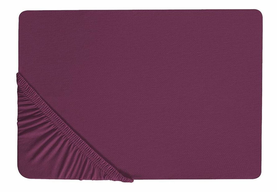 Plahta za krevet 90 x 200 cm Januba (crvena)