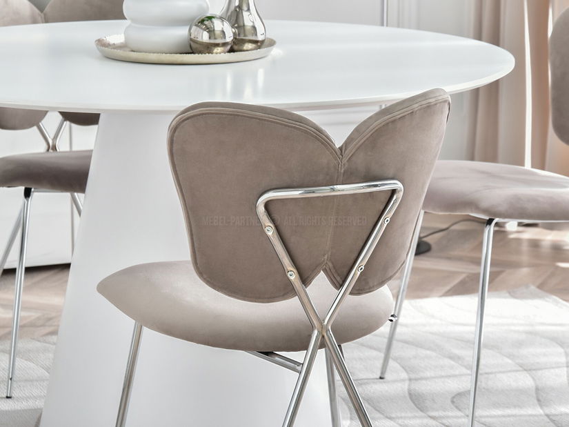 Szék Wrangler (bézs + króm)