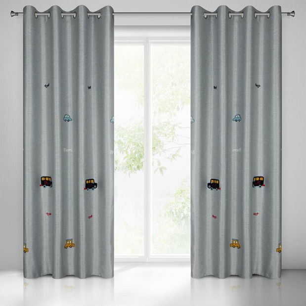 Zavjesa 140x250 cm Arvin (srebrna)