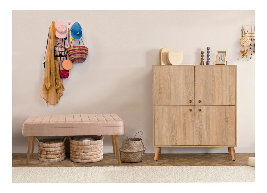 Előszoba Maluxe 200 (szonoma tölgy + kő)