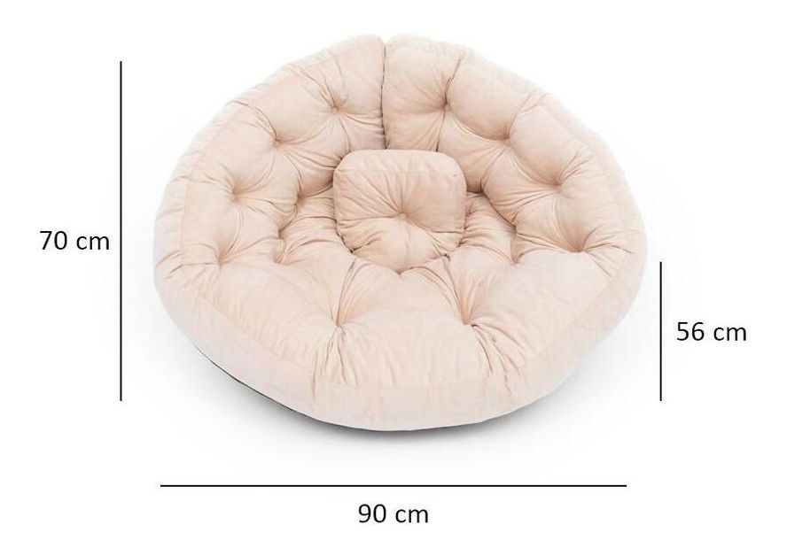 Taburete Dekisu (crem)