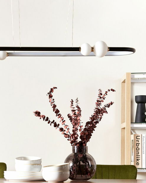 Függesztett lámpa Federico (fekete)