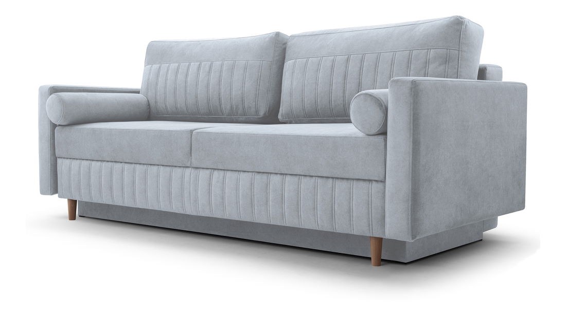 Canapea două locuri Siera (gri deschis) 