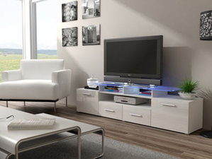TV stolík Elane (biela)
