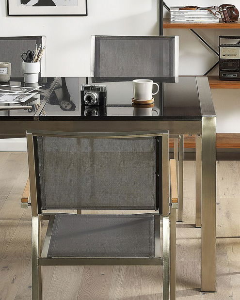 Set 2ks. stoličiek Grosso (sivá)