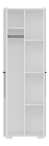 Ruhásszekrény Asemolla B (fehér)