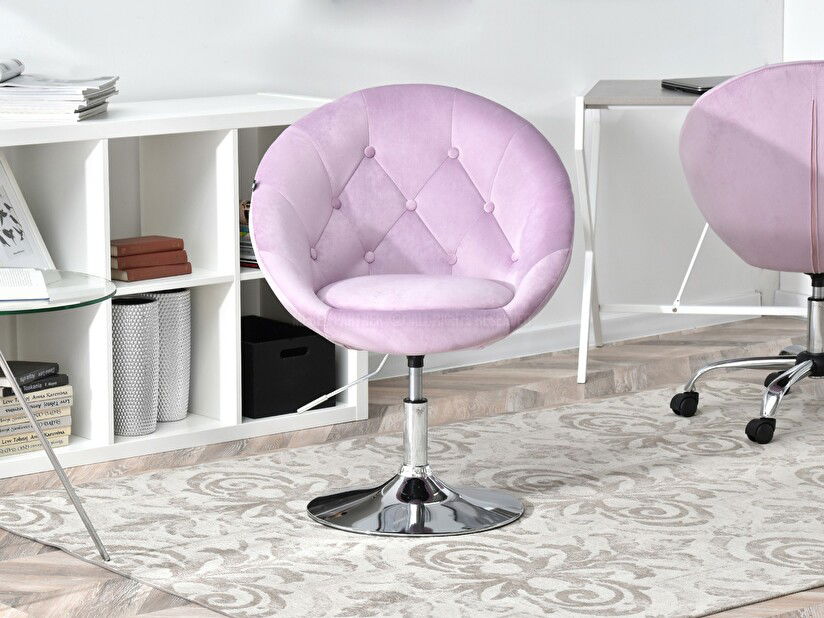 Fotel Lush 3 (orgonalila + arany)