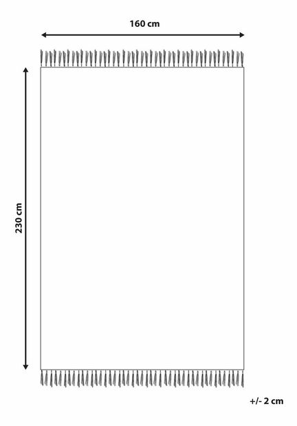 Tepih 160 x 230 cm Toza (više boja)