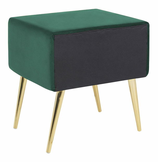 Nočný stolík Faris (zelená)