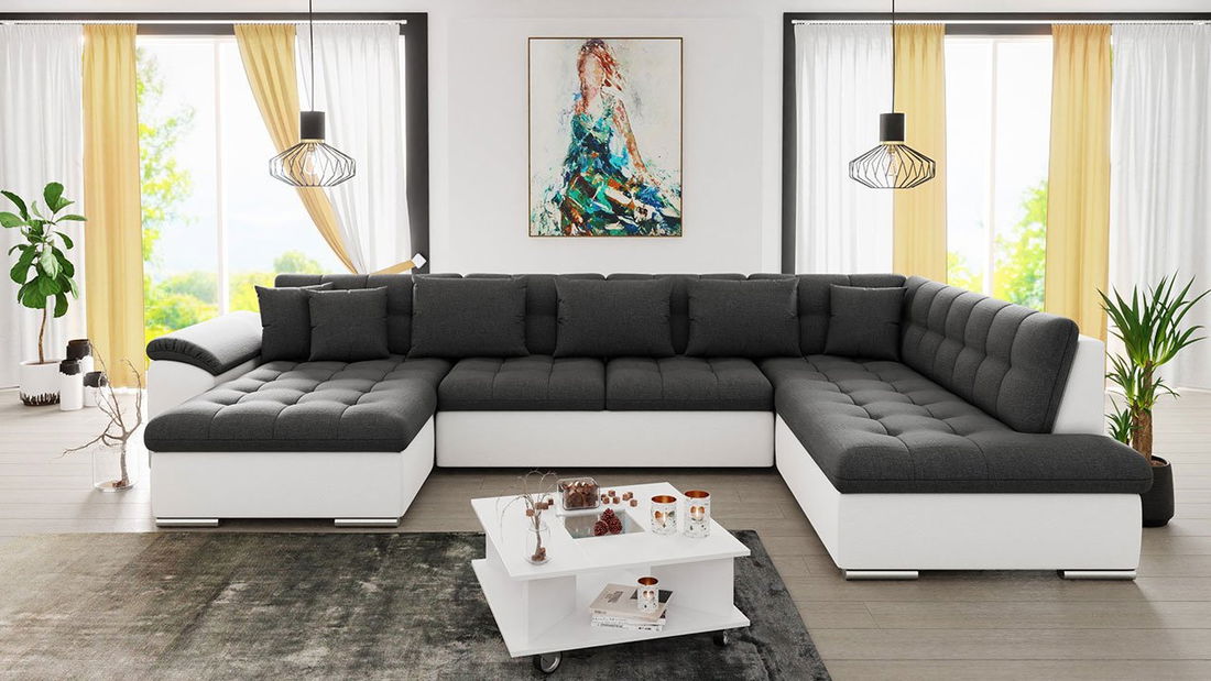 Sarok ülőgarnitúra Talia (rozsda)