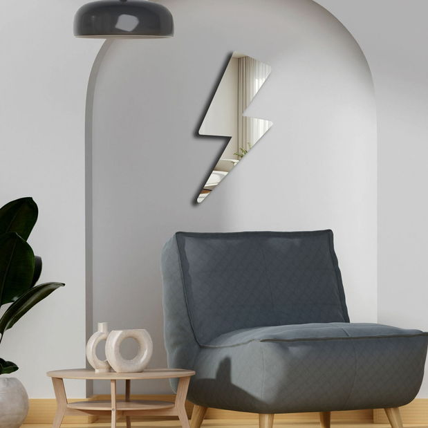 Zrkadlo Ozi 1 (strieborná )