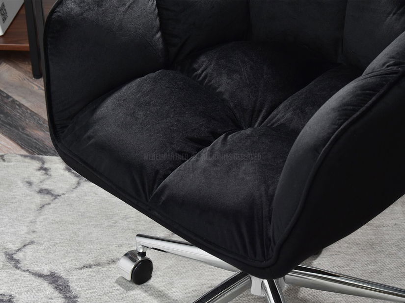 Fotel Island (fekete)