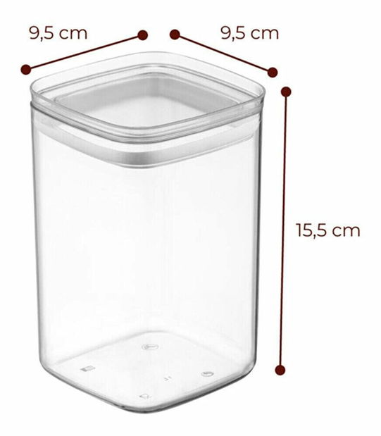 Set posuda za pohranu hrane (18 kom.) Boyz 18 (antracit)