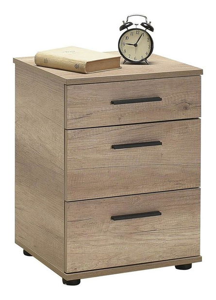 Nočný stolík Kisive 1 (orech svetlý)