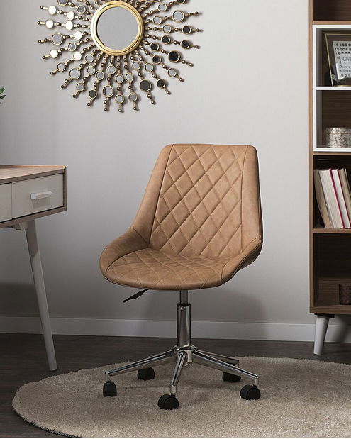 Kancelárska stolička Masar (hnedá)