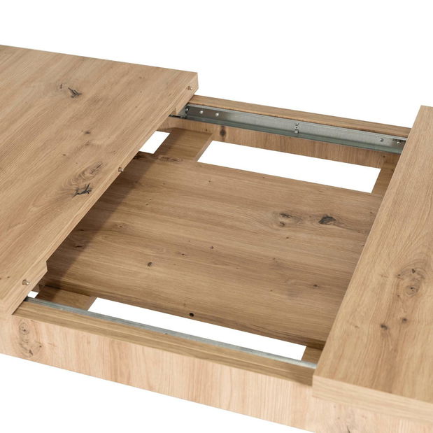 Blagovaonski stol na razvlačenje Seguiremos (hrast artisan) (za 4 do 6 osoba)