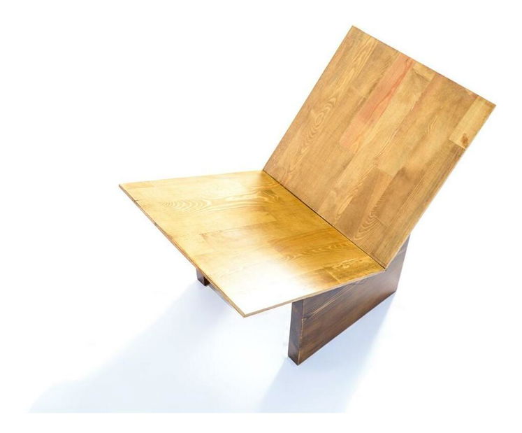 Stojan na časopisy Metume (orech) 