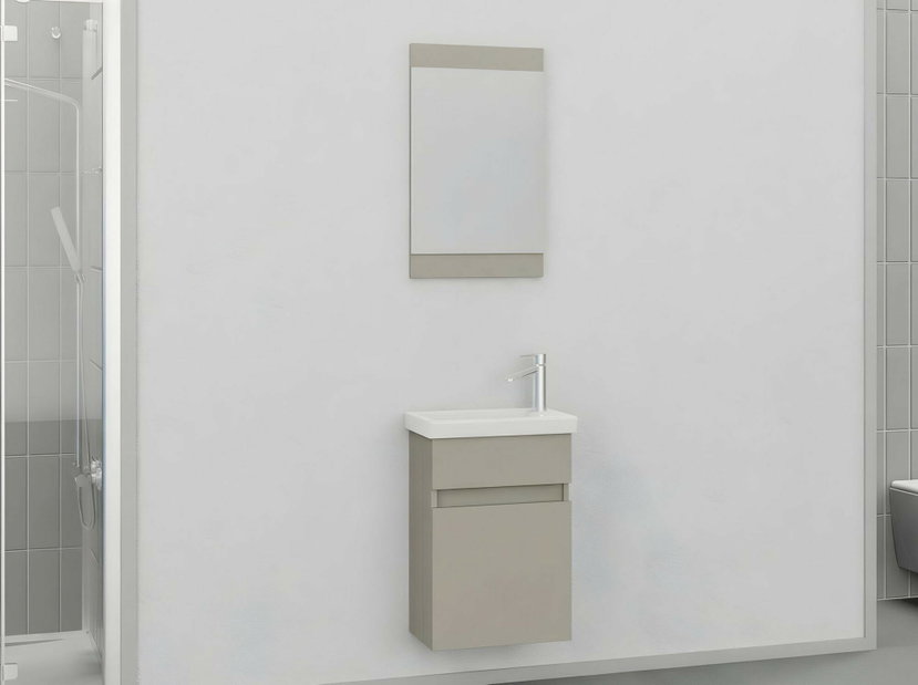 Set mobilier baie Marriol 45 (latte)