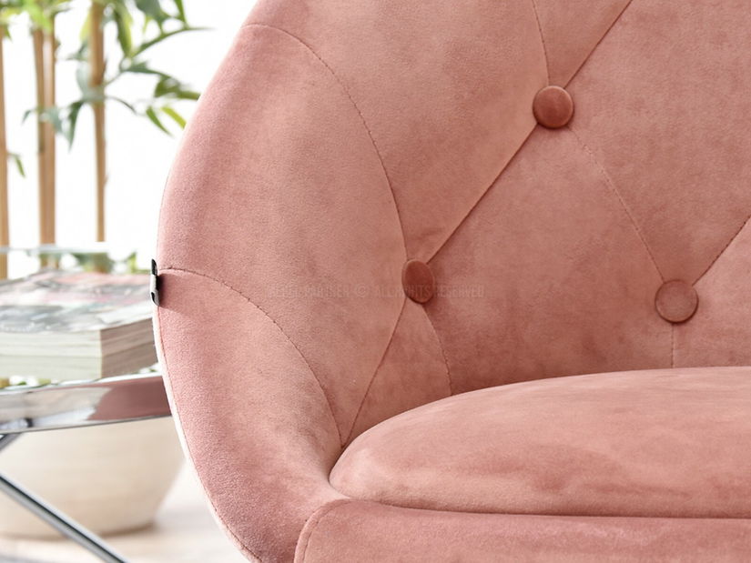 Fotelja Lush 3 (zlatna)