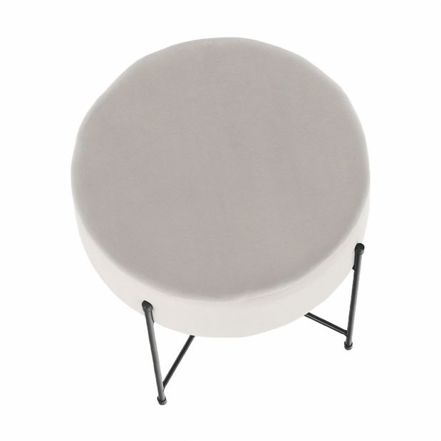 Taburetka Marina (sivá + čierna)