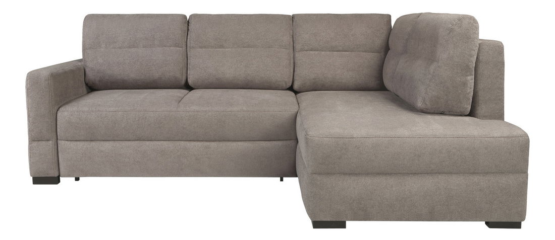 Rohová sedačka BRW Alan II Lux 3DL.REC sivobéžová (P)