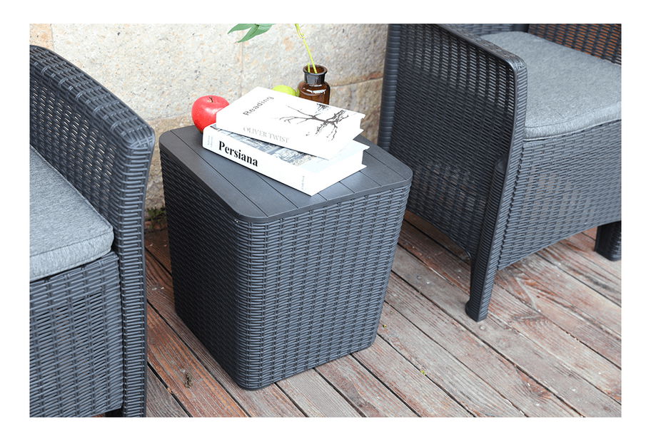 Úložný box Urgun (čierna)