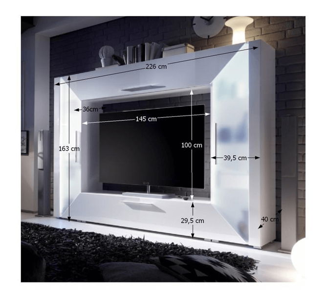 Obývacia stena Elvis (s osvetlením)