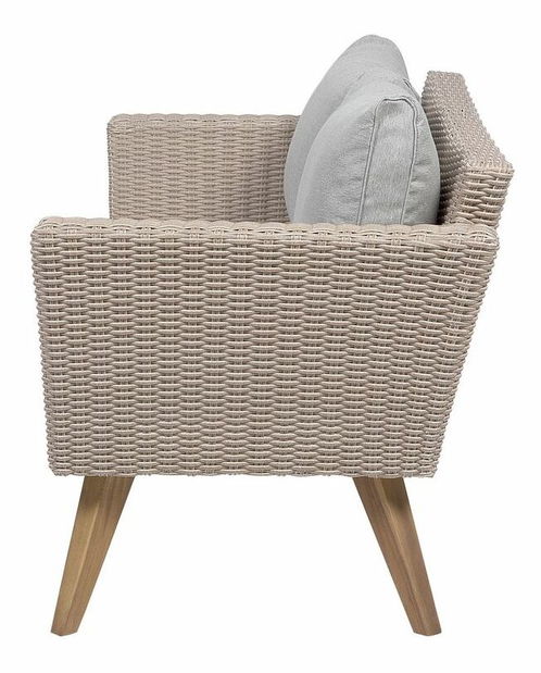 Kerti ülőgarnitúra Victoria (barna)