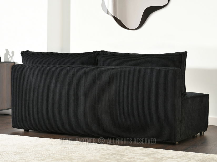 Kétszemélyes kanapé Nazismo (fekete)