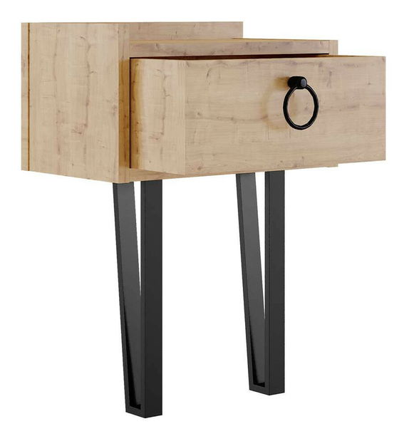 Noćni stolić Spongy (hrast)