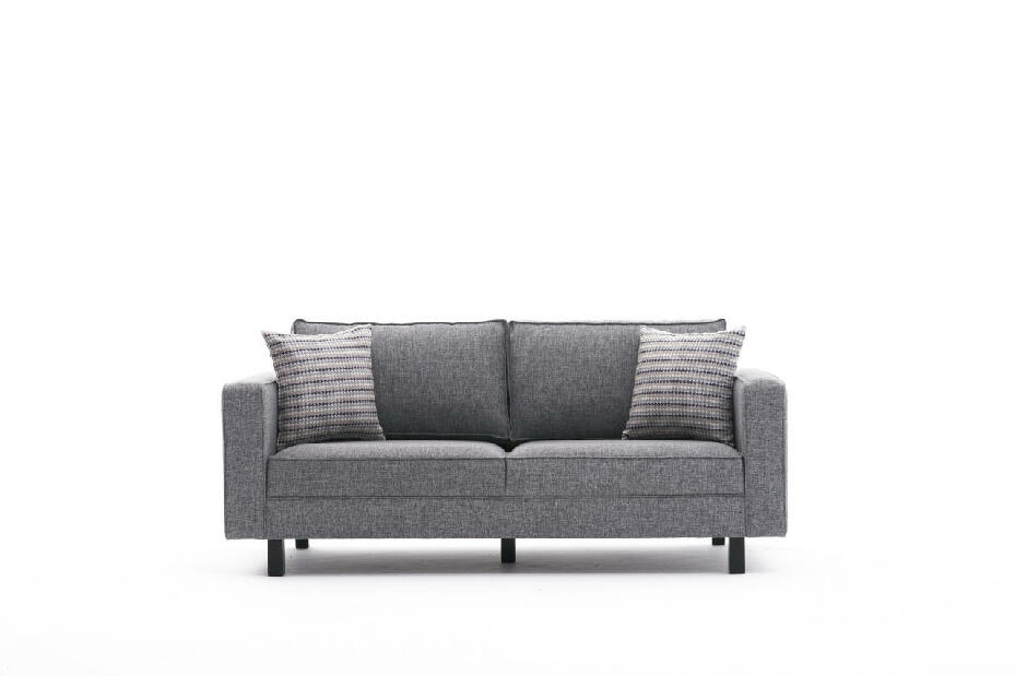 Kétszemélyes kanapé Koit L (szürke)