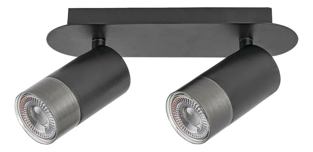 Iluminat de perete Ekanit 5070 (negru mat + argintiu)