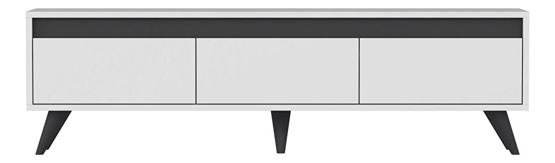 TV asztal/szekrény Vukule (fehér) 