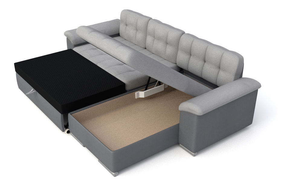 Rohová sedacia súprava Dino Premium (L) (gaštan) *výpredaj