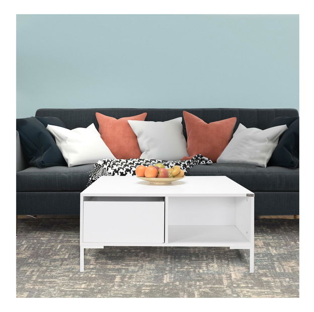 Stolić za kavu Salome 6 (dijamant bijela)