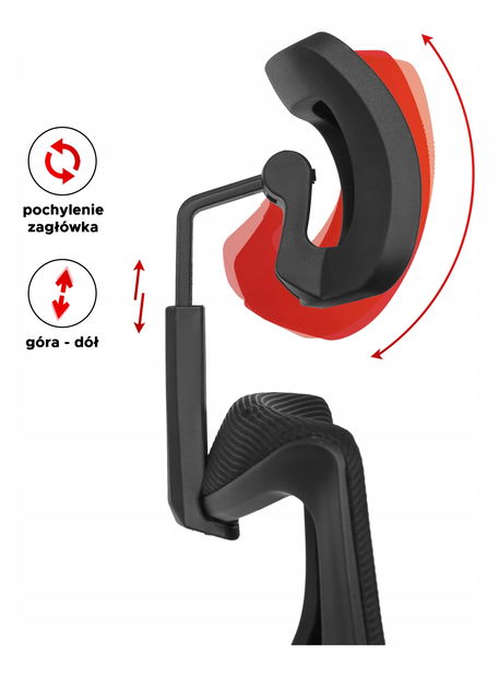 Uredska fotelja Salario (crna) 