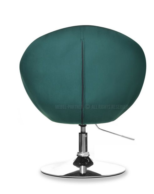 Fotel Lush 3 (zöld + króm)