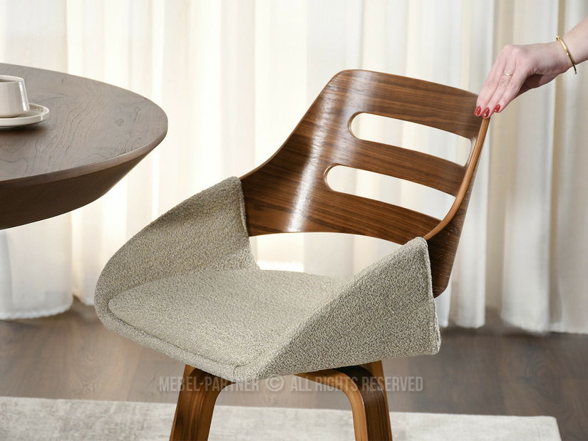 Jedálenská stolička Transmitan (béžová)