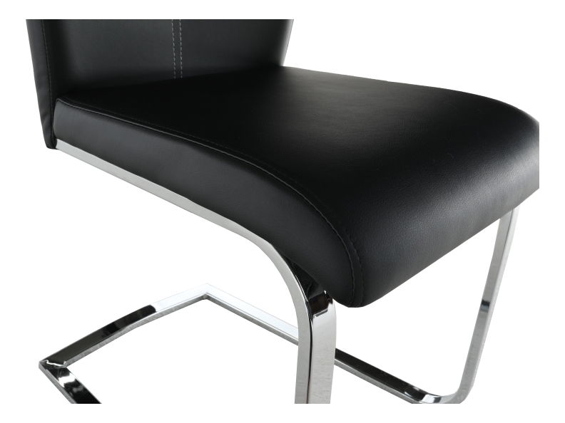 Scaun de sufragerie Nemesia (negru)