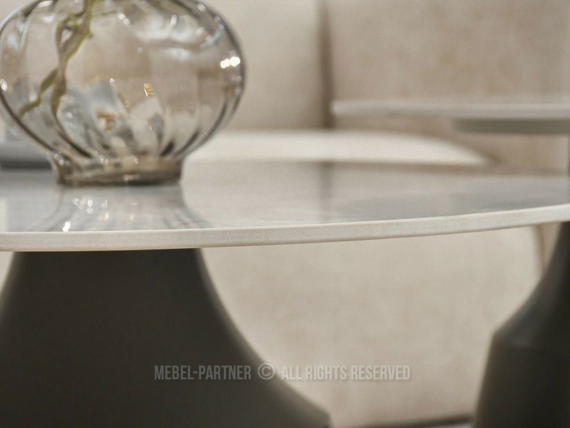 Stolić za kavu Alfiler (mramor + siva)