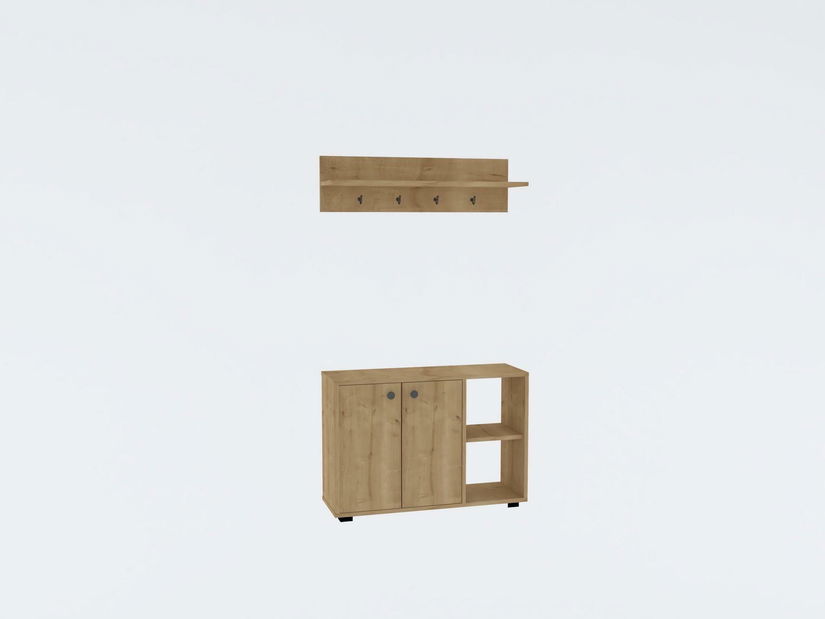 Mobilier Hol Detabu 1 (stejar zafir) 