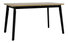 Stol Harry 80 x 140+180 VI (hrast sonoma  L) (crna)