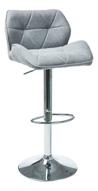 Barová stolička Eldan (svetlosivá)